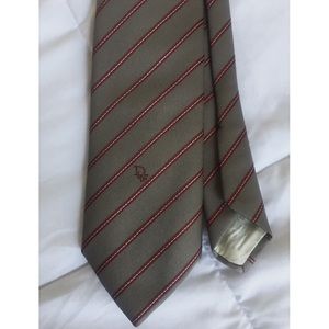 Regency Stripe Logo Tie